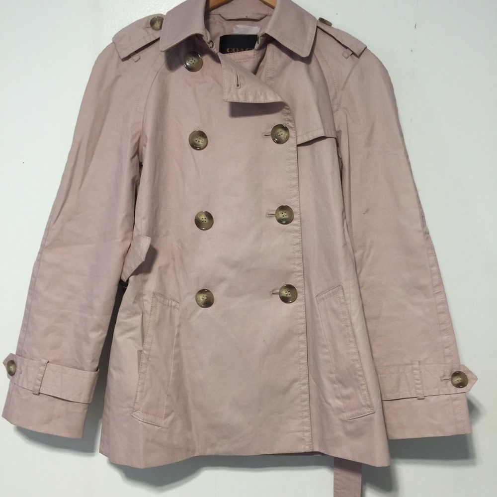 COACH MUTED PINK JACKET